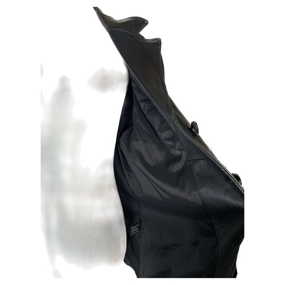 Vintage 1990's/Y2K DANIER Italian Leather Jacket/Coat - Picture 12 of 15